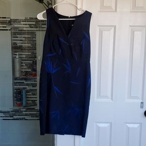 Ann Taylor Factory Navy Sheath Dress